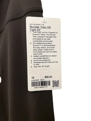 Wunder Train High-Rise Tight/Leggings 25" Size 16 NWT Dark Olive thumbnail 7