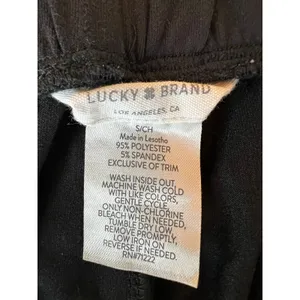 Lucky Brand black loungewear pajama pants Size small thumbnail 3