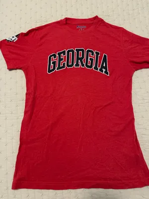 Champion Red University of Georgia T-Shirt thumbnail 1