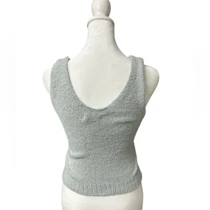 UGG Sage Knit Cropped Fuzzy Cozy Tank thumbnail 4