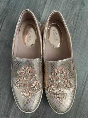 Michael Kors Loafers Rose Gold thumbnail 4