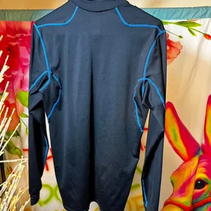P86. Nike Pro navy blue long sleeve turtleneck Size M thumbnail 4