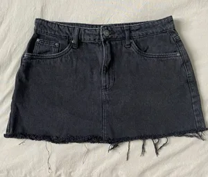 Cotton On Black Denim‎ Mini Skirt thumbnail 1