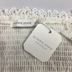 Altar’d State Boho Festival CottageCore Cotton Midi Dress NEW! Medium Retail $88 thumbnail 5