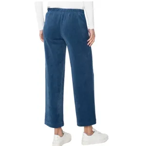 Liverpool Los Angeles Blue Corduroy Wide Leg Pull On Pants Size M NEW thumbnail 2