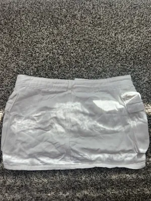 Revolve White mini skirt thumbnail 5