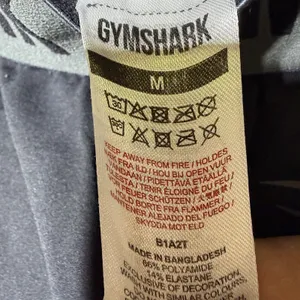 Gymshark Compression Leggings Women's Medium Black Gray Workout‎ Pants thumbnail 6