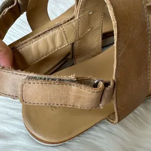 Nisolo Go-To Platform Sandals In Almond Size 9.5 thumbnail 10