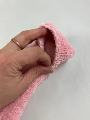 Soft Light Pink Knitted Warm Socks thumbnail 3