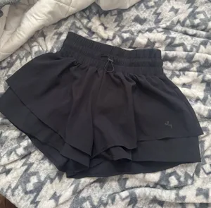 JoyLab Black High-Rise Shorts thumbnail 1