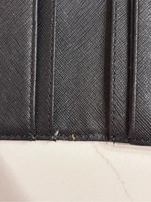 Kate Spade Black Wallet 4” x 7” cardholder, pockets. Coin holder/ ID window thumbnail 8