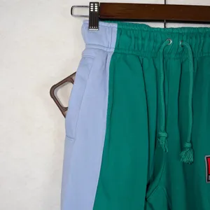 Nike Team Sweatpants XS Green Blue Colorblock Fleece Joggers Retro Athletic thumbnail 5