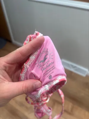 Hollister floral swim suit bikini top thumbnail 4
