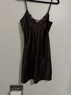 Slip dress Brown Size M thumbnail 3
