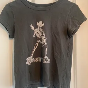 Brandy Melville Skeleton Graphic Tee thumbnail 1