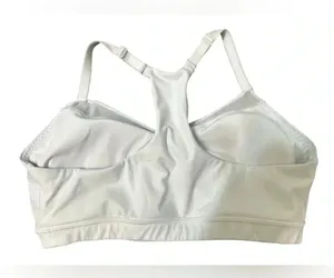 Offline by Aerie mesh vneck white sports bra thumbnail 2