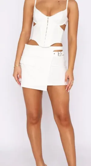 White Fox Boutique Chosen One Mini Skirt thumbnail 1