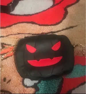 Pumpkin small purse Black thumbnail 3