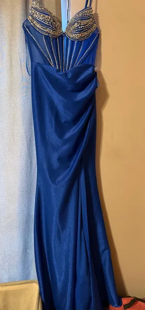 prom dress Blue Size 0 thumbnail 1