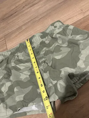 Wild fable Camo boxer Elastic Waist‎ Women’s Lounge Shorts Olive Camo small thumbnail 7