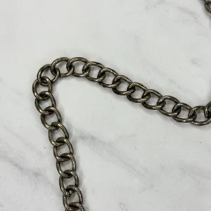 Chico's Beaded Medallion Silver Chain Belt OS ✨ thumbnail 12