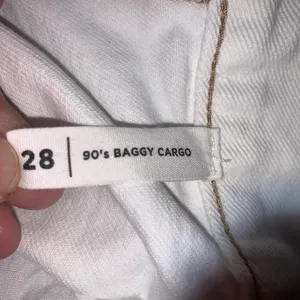 PacSun 90's baggy cargo jeans size 28 ivory womens thumbnail 9