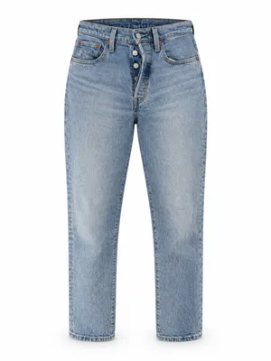 Levi’s 501 Skinny High Rise Blue Jeans Women’s W28 L28 Button Fly thumbnail 2