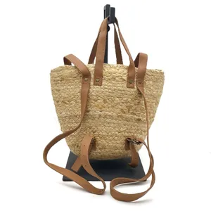 NWT XIX Palms Beachly The Shore Break Jute Insulated Picnic Cooler Backpack NEW thumbnail 4