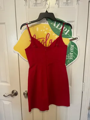 Princess Polly Red Mini Dress thumbnail 2