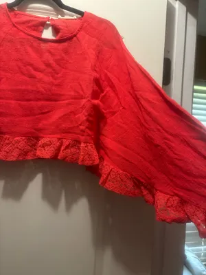Lane 201 bat wing crop top thumbnail 3