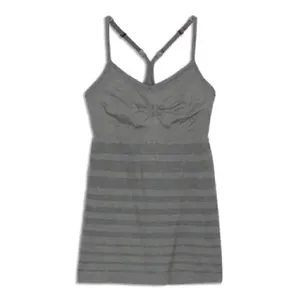 Lululemon Ebb & Flow Tank Heathered Dark Classic Sport Grey Size 6 Athletic Top thumbnail 10
