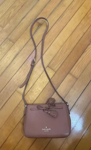 Kate Spade Crossbody Purse Brown Leather thumbnail 1