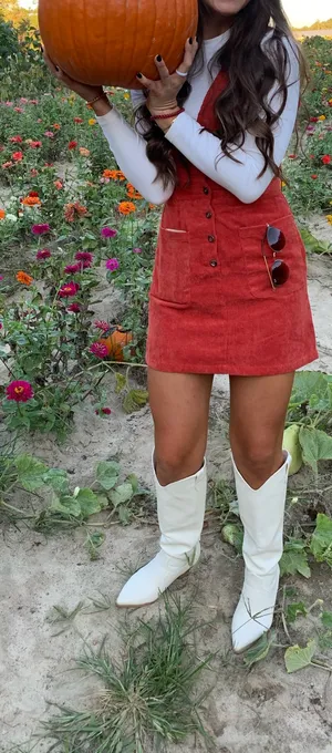 Shein Corduroy Dress thumbnail 2