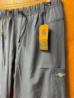 Carhartt Force Cross-Flex Modern Fit Joggers Scrub Pants Blue Womens Medium NEW thumbnail 6
