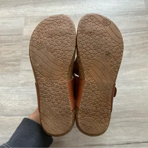 Yokono Made in Spain Ibiza Brown T-Strap Leather Sandals Size 7.5 thumbnail 10