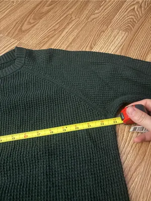 Old Navy Forest Green Crew Neck Sweater Size Large thumbnail 4