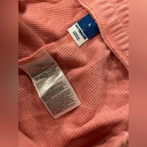 NWOT Old Navy Size L Pink Waffle Knit Elastic Waist Joggers Soft Lounge Pants thumbnail 9