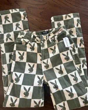 green playboy jeans thumbnail 1