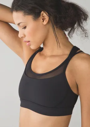 Lululemon Black Get Down Sports Bra thumbnail 1