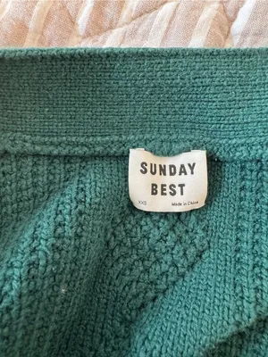 Aritzia Sunday Best Cable Knit Cardigan thumbnail 3