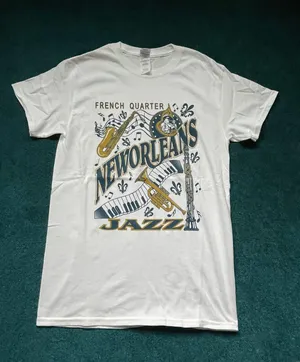 New Orleans Shirt White thumbnail 1