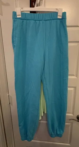 Hollister Blue Sweatpants thumbnail 1