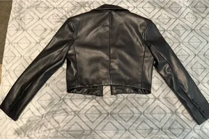 JustFab Leather Jacket thumbnail 2
