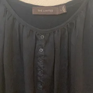 Sheer black tank top-The Limited thumbnail 2