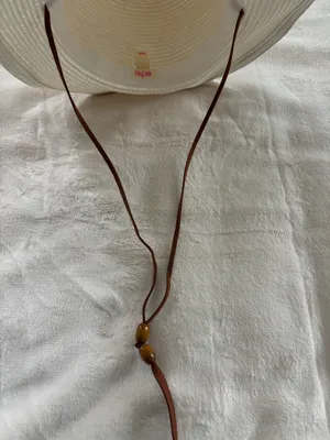 Cute Beach Hat White thumbnail 3