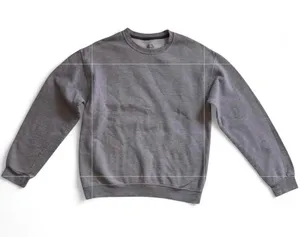 Fruit of the Loom Heather Grey Eversoft Crewneck - Size M thumbnail 1