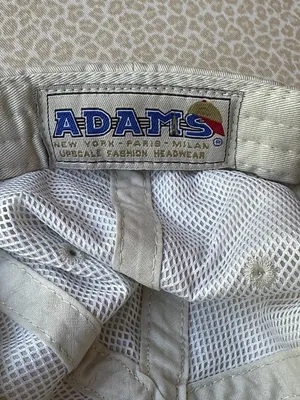 NWOT Embroidered 'Strong As A Mother' Off White Baseball Cap thumbnail 4