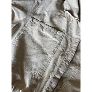 FREE PEOPLE Rhodes Chino Coverall Tan Short-Sleeve‎ Romper Size Large thumbnail 5
