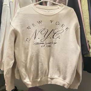 Grayson the label cream crewneck sweatshirt thumbnail 1