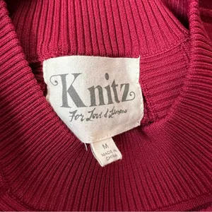 FOR LOVE AND LEMONS‎ Knitz Rivington Bodycon Dress red medium thumbnail 8